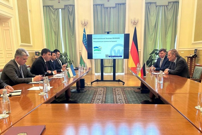 Wehrhahn и «Наманганцемент» запустят производство газобетона за 40 млн евро