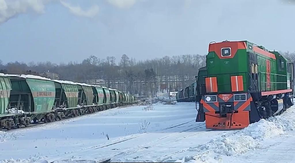 Капитальный ремонт маневрового тепловоза произведён на Теплоозёрском цементном заводе