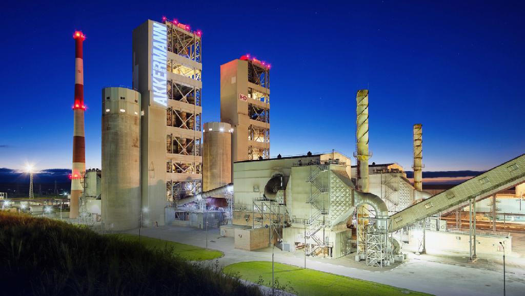 В новой версии представлены две производственные площадки AKKERMANN cement