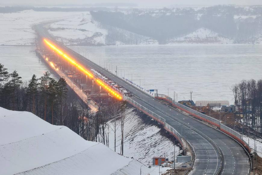 Открыто движение по федеральной трассе М-12 «Восток» от Москвы до Казани