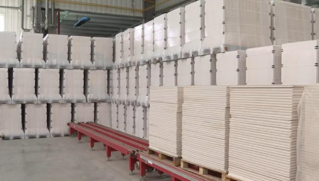 Тырныаузский гипсовый завод запустил новую производственную линию