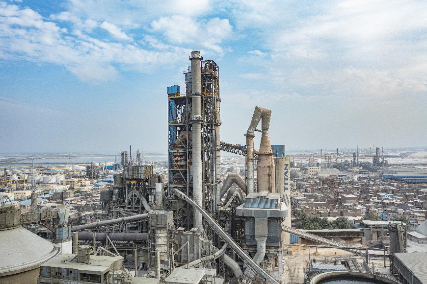 TITAN Egypt открыла новые экспортные силосы на заводе в Александрии