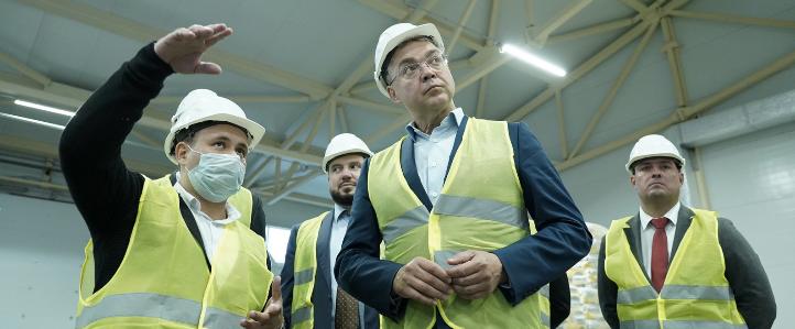 В Ставропольском крае открыли завод по производству сухих строительных смесей 