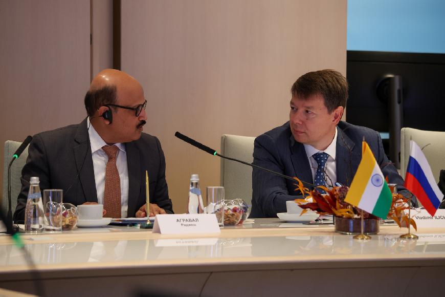 Россия и Индия договорились продолжать работу по устранению торговых барьеров