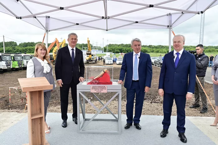 В Башкортостане началось строительство завода по производству газобетона