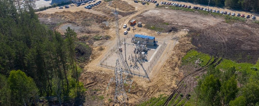 Завод «АСК Цемент» успешно подключили к электроподстанции