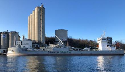 HeidelbergCement сокращает расходы на морскую транспортировку и выбросы CO2