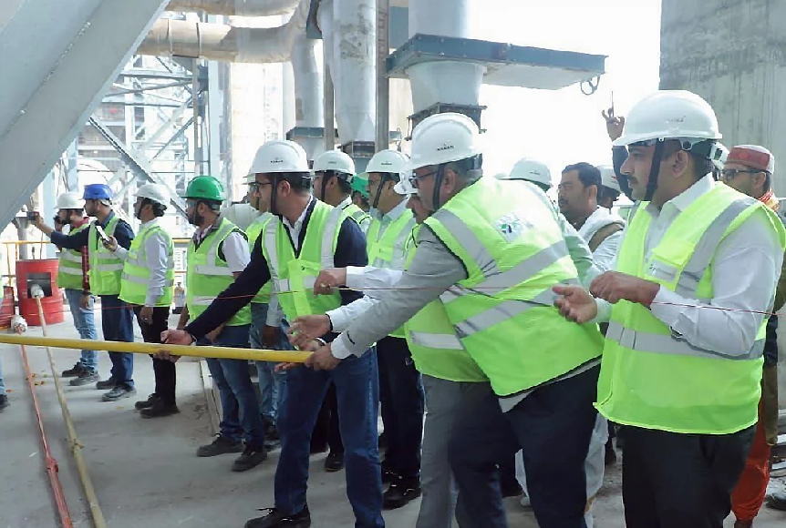 Индийская компания JK Cement запустила новую линию по производству клинкера