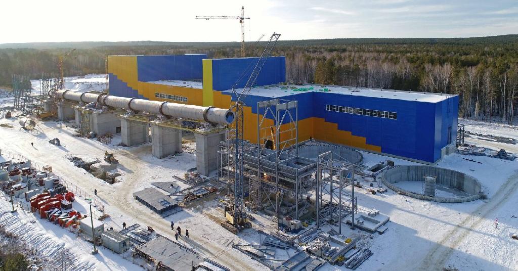 строительство цементного завода «Атомстройкомплекс»