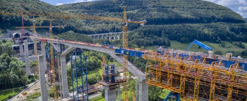 LafargeHolcim поставит 55 тысяч м³ бетона для строительства моста на юге Германии