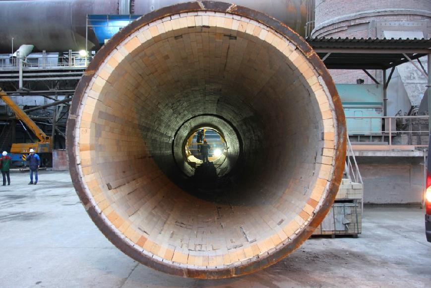 Цементный завод ОАО «Красносельскстройматериалы» заменил третичный газоход