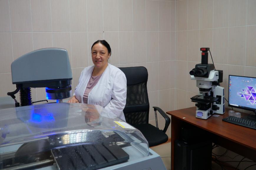 В лабораторию Тимлюйского цементного завода  поступило новое оборудование
