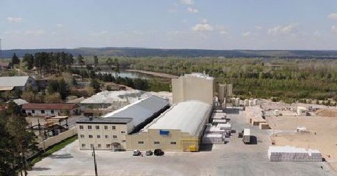 Завод Международная группа Knauf в городе Звенигово в Марий Эл 