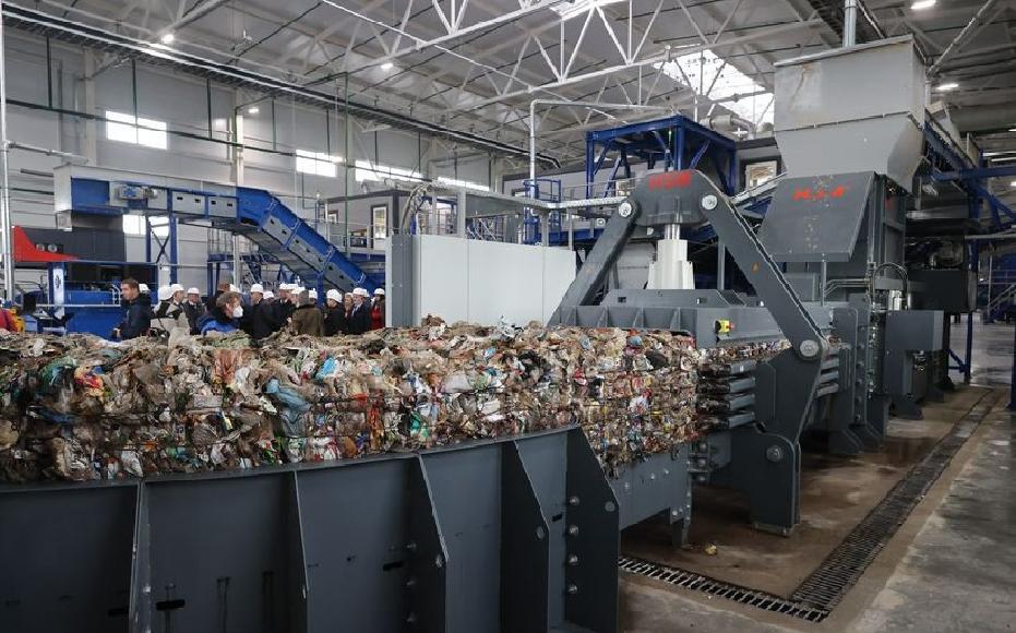 В Оршанском районе открылся мусороперерабатывающий комплекс