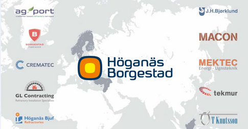 Группа Höganäs Borgestad аккумулирует все принадлежащие ей компании под зонтичным брендом
