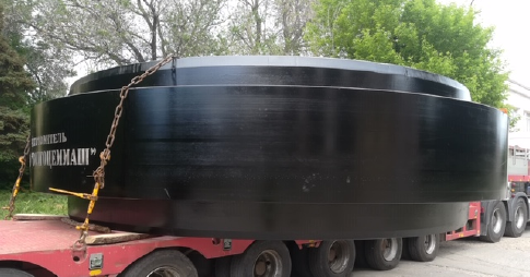 Вварной бандаж для печи на завода Кавказцемент