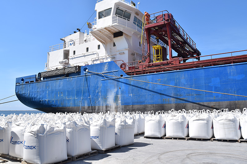 Carib Cement экспортирует 3 400 тонн цемента 