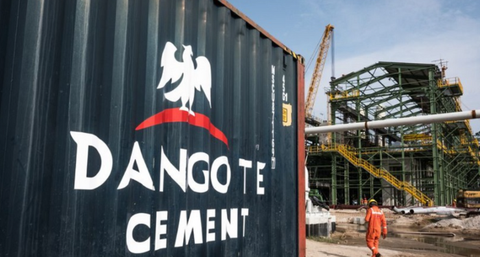 Экспорт клинкера и цемента компанией Dangote Cement увеличился на 87,2 %