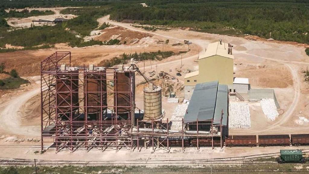 Полностью автоматизированное производство будет выпускать 250 тонн извести в сутки.