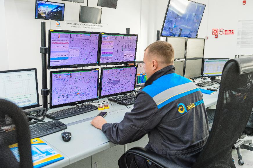 Автоматическая система «Вивальди» на заводе «Азия Цемент» управляет смешиванием муки в силосах